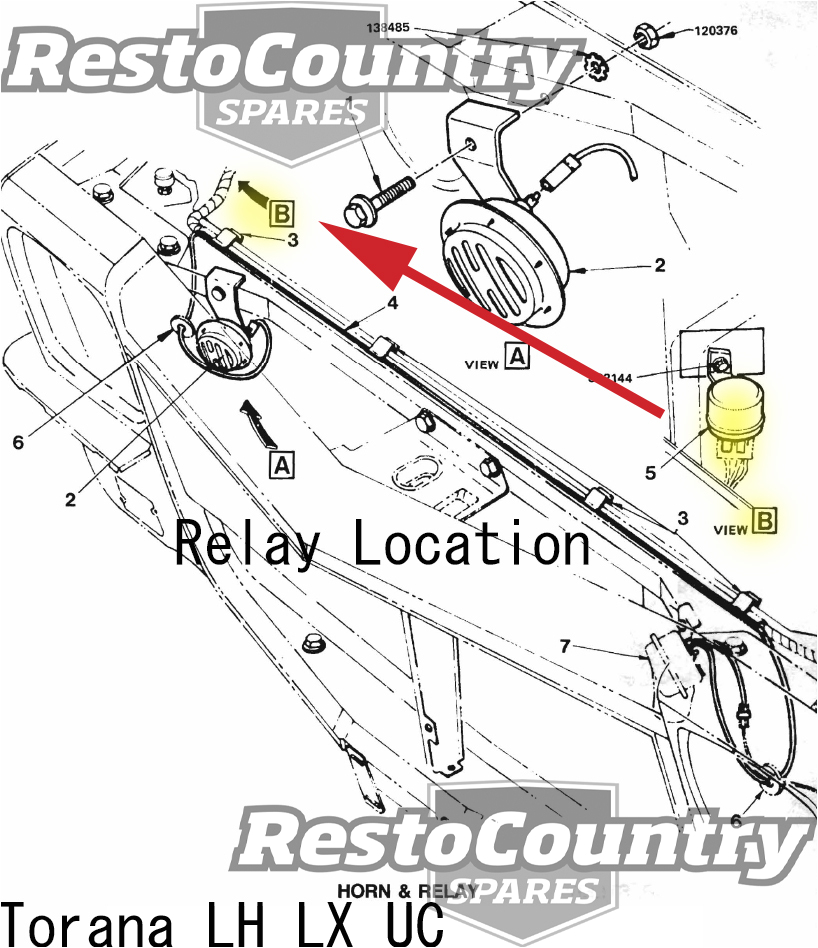 Lx torana Wiring Diagram Holden New Horn 3 Pin 4 Pin Relay Conversion Repair Kit Hq Hj Hx Lx torana Wiring Diagram Holden New Horn 3 Pin 4 Pin Relay Conversion Repair Kit Hq Hj Hx