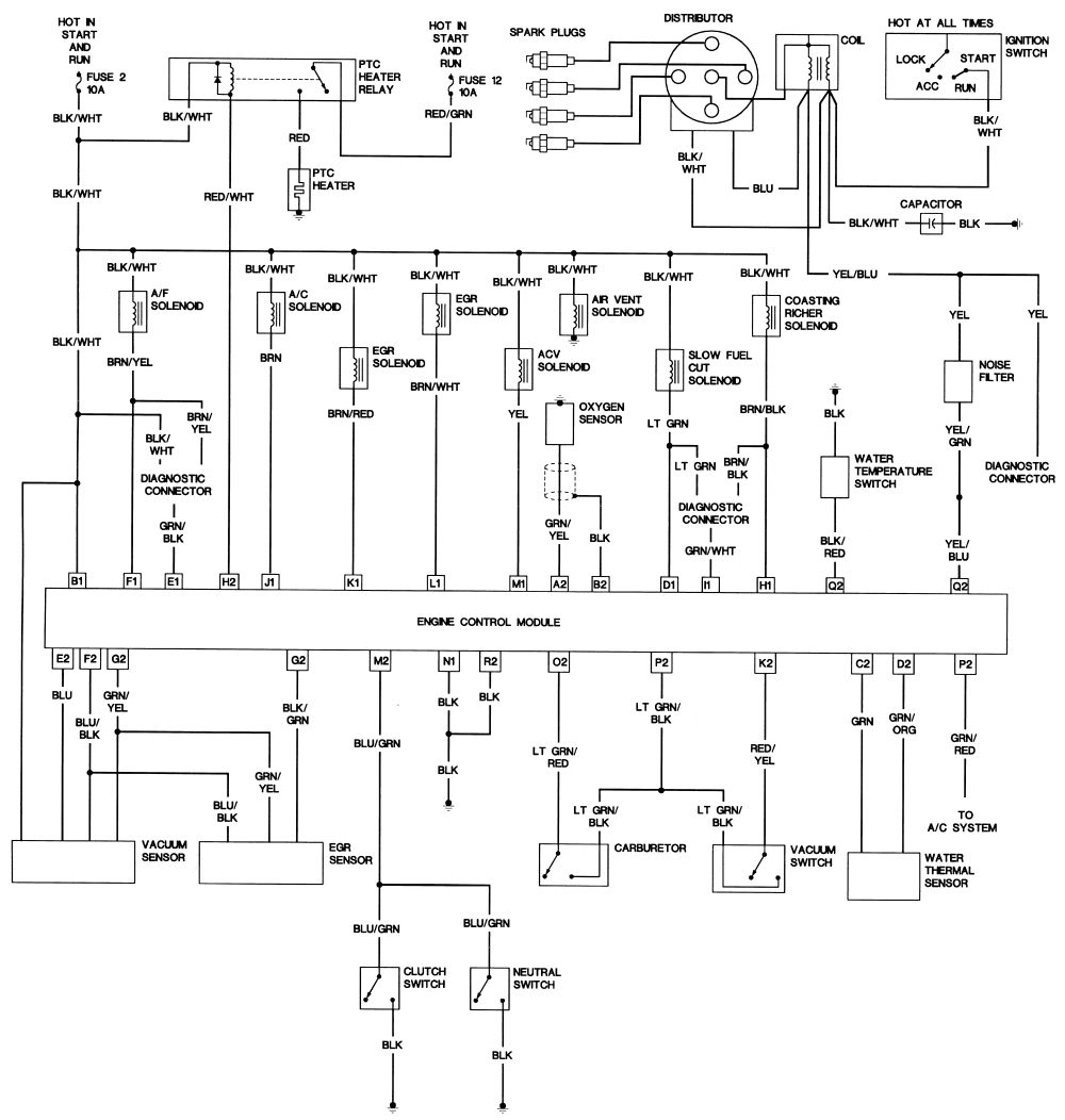 Mazda B2200 Wiring Diagram Mazda Ignition Wiring Diagram Wiring Diagram Features