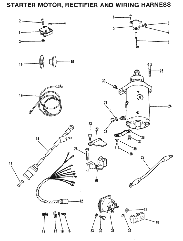 Mercury Outboard Starter solenoid Wiring Diagram Mercury Marine 35 Hp 2 Cylinder Starter Motor Rectifier Wiring Mercury Outboard Starter solenoid Wiring Diagram Mercury Marine 35 Hp 2 Cylinder Starter Motor Rectifier Wiring