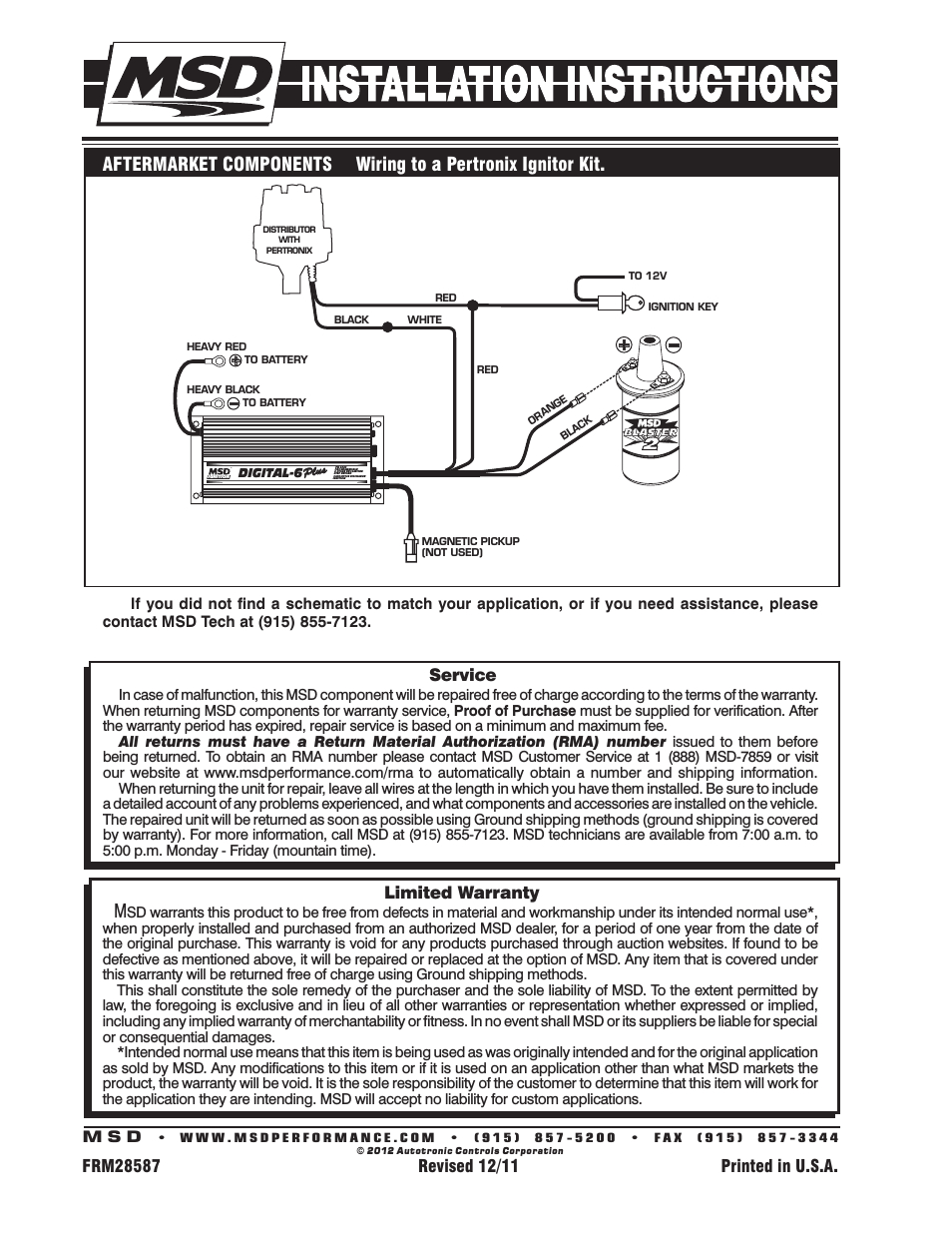 Msd 6 Wiring Diagram Msd 6520 Wiring Diagram Wiring Diagram Img