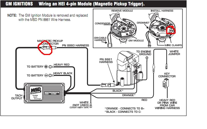 Msd 6a Wiring Diagram Msd 6a Wiring Diagram Gm Hei Wiring Diagram Show