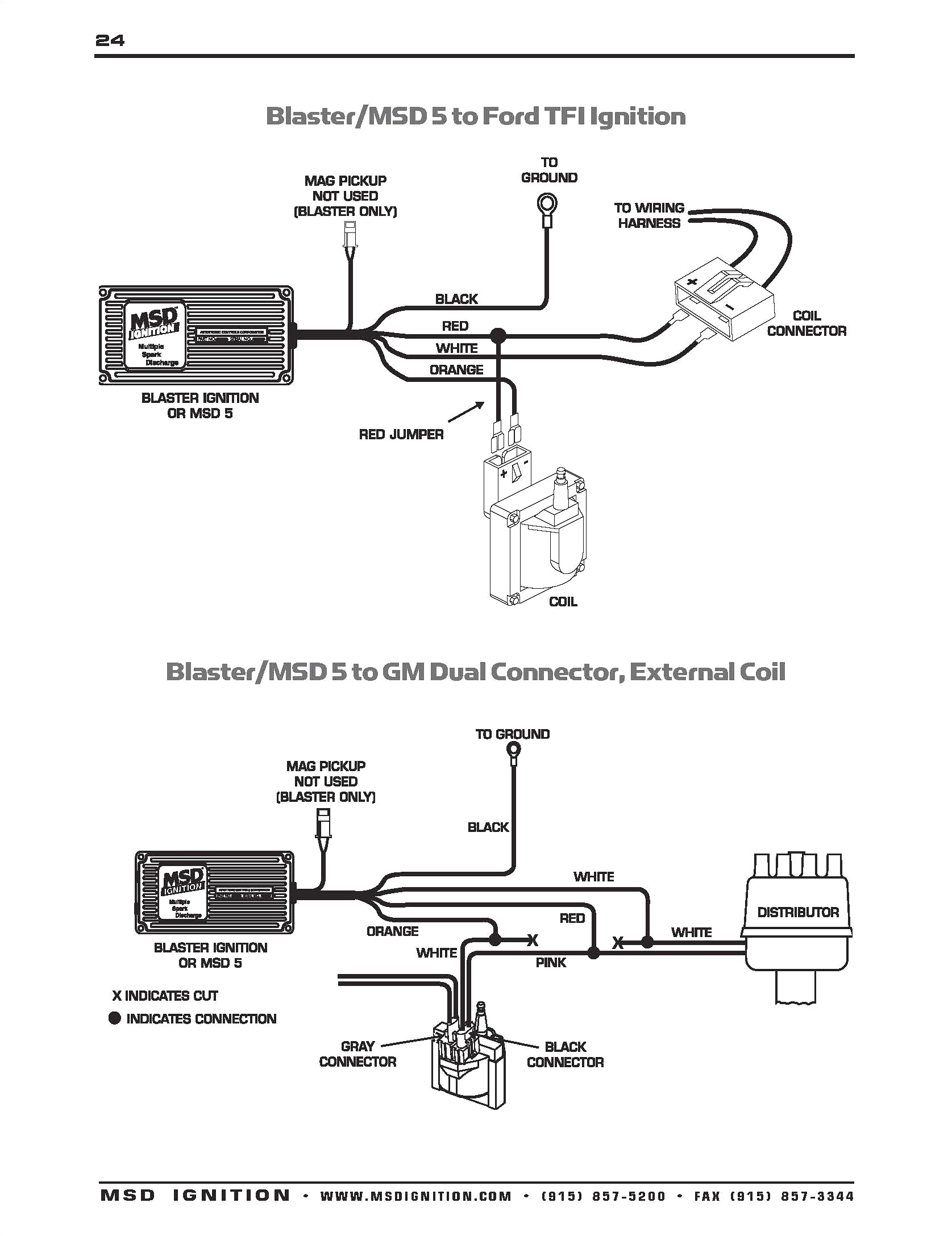 Msd Ignition Wiring Diagram ford Msd 5 Wiring Diagram Wiring Diagram Img
