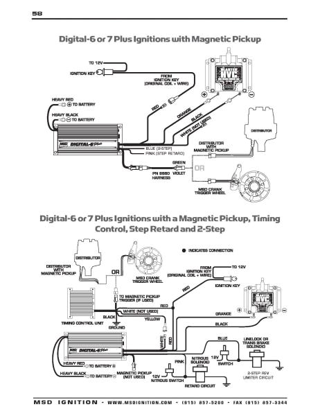 Msd Pn 6425 Wiring Diagram Msd 6 Wiring Diagrams Wiring Diagram