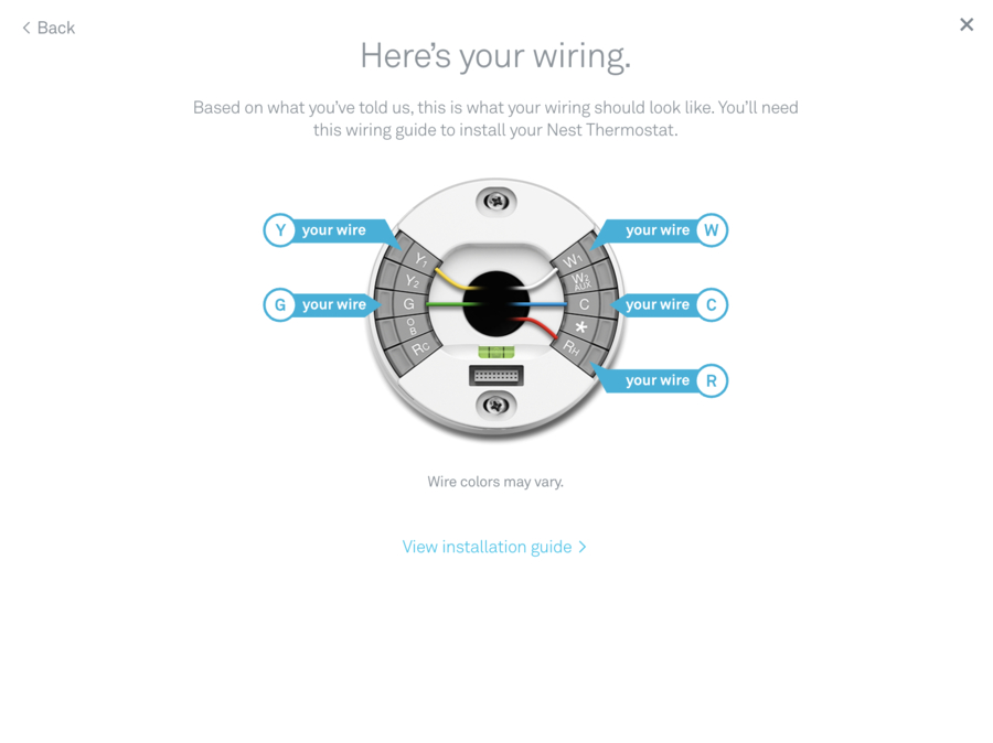 Nest thermostat Wiring Diagram How to Install Your Nest thermostat Howchoo
