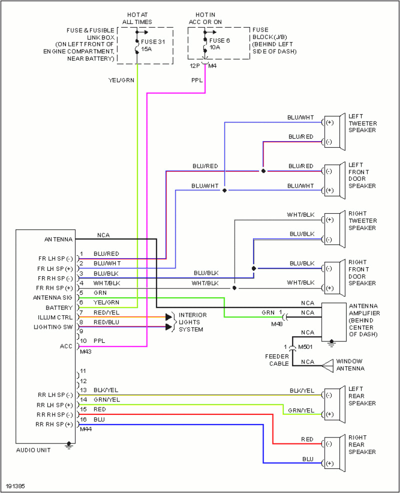 Nissan Radio Wiring Diagram 2005 Nissan Altima Wiring Diagram Wiring Diagram toolbox