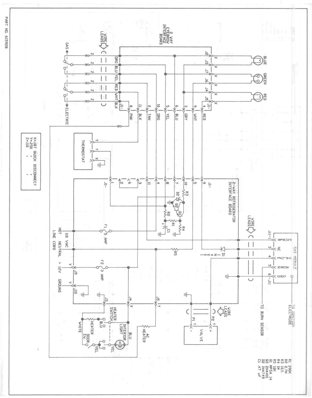 Norcold Refrigerator Wiring Diagram norcold Wiring Diagram Wiring Diagram Centre