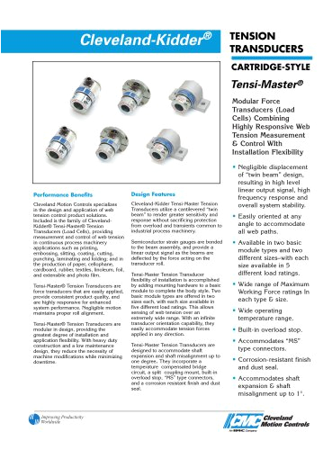 Pacemaster 1 Wiring Diagram Tension Transducers Cleveland Motion Controls Pdf Catalogs Pacemaster 1 Wiring Diagram Tension Transducers Cleveland Motion Controls Pdf Catalogs