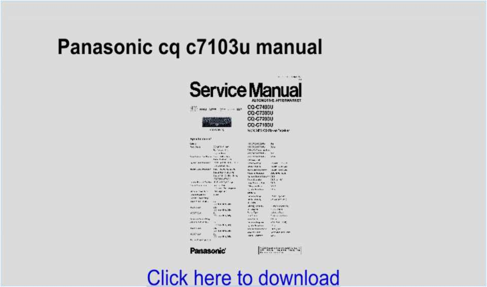 Panasonic Cq Df583u Wiring Diagram Panasonic Cq Vd7003u Stereo Wiring Diagram Panasonic Stereo Wiring Panasonic Cq Df583u Wiring Diagram Panasonic Cq Vd7003u Stereo Wiring Diagram Panasonic Stereo Wiring