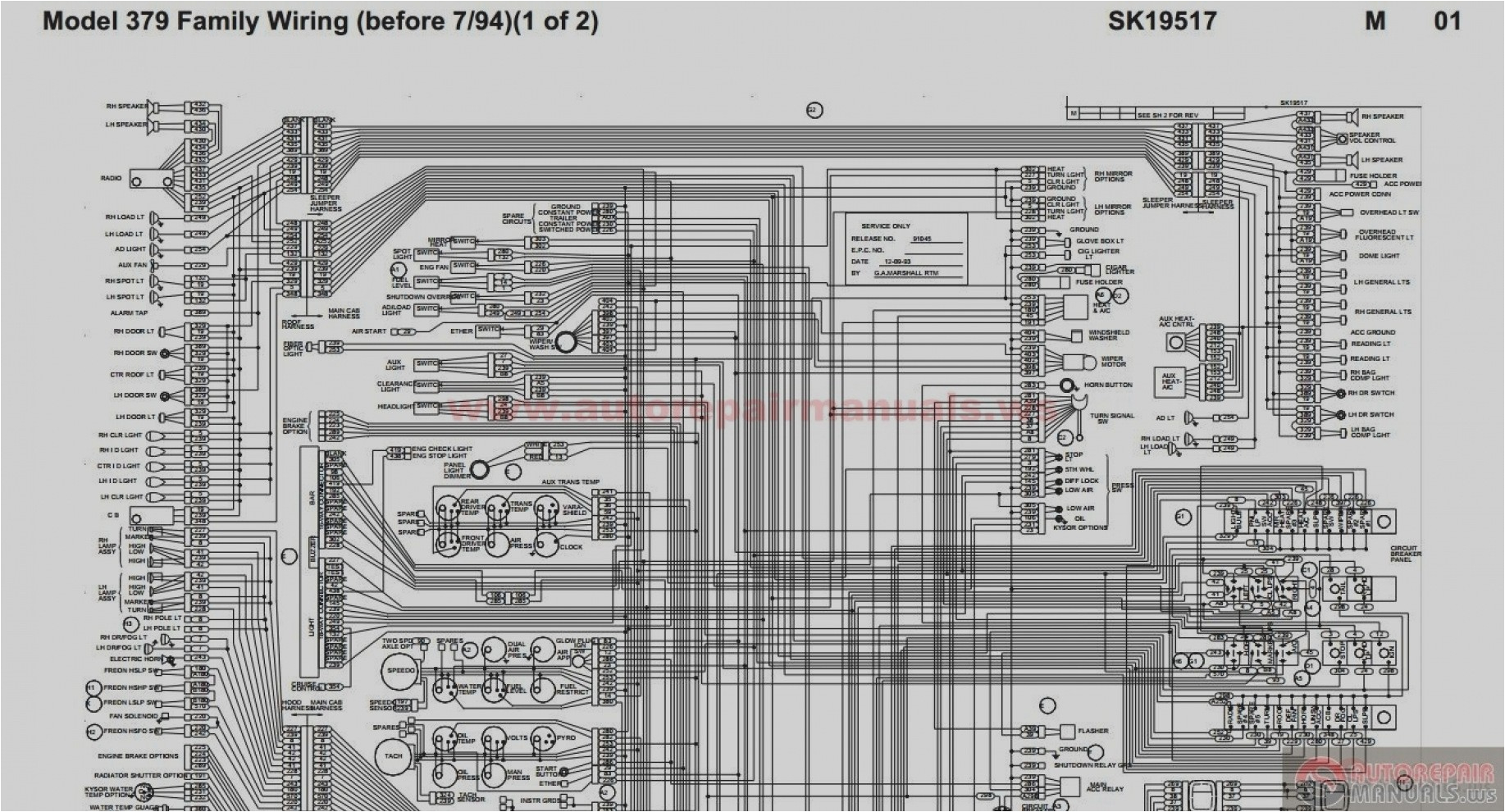 Peterbilt 379 Sleeper Wiring Diagram 06 Peterbilt 379 Wiring Schematic Wiring Diagram Local Peterbilt 379 Sleeper Wiring Diagram 06 Peterbilt 379 Wiring Schematic Wiring Diagram Local