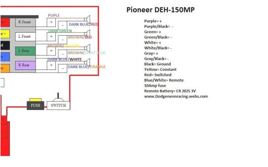Pioneer Deh 150mp Wiring Diagram Pioneer Deh 150mp Wiring Diagram Like Panoramabypatysesma Com
