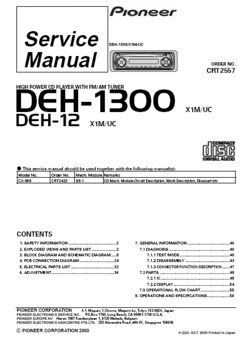 Pioneer Deh-2100ib Wiring Diagram Deh 1400 Wiring Diagram Wiring Diagram Meta Pioneer Deh-2100ib Wiring Diagram Deh 1400 Wiring Diagram Wiring Diagram Meta