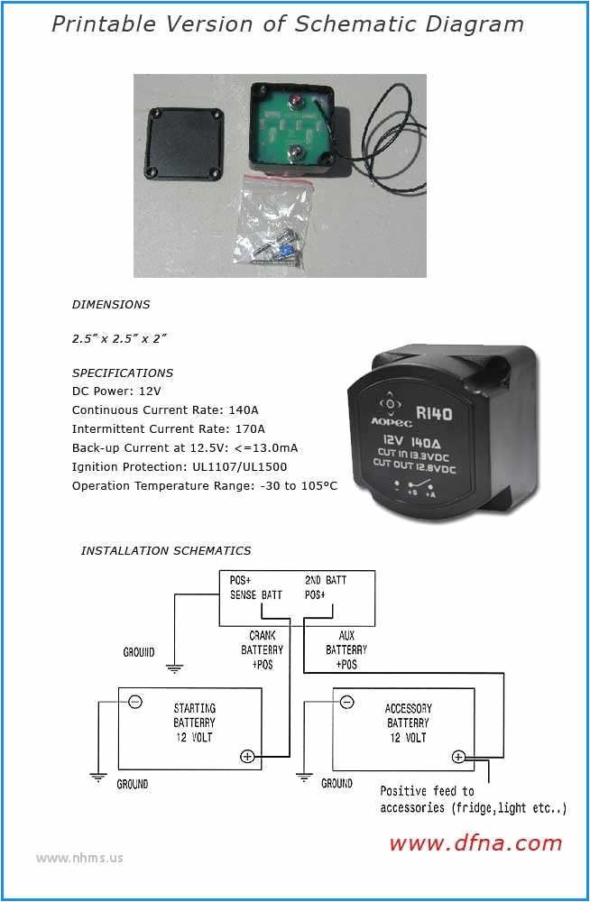 Piranha Dual Battery isolator Wiring Diagram 12 Volt Dual Battery Wiring Diagram Brandforesight Co