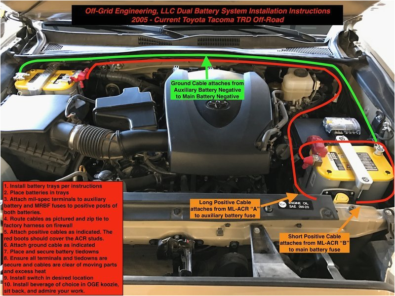 Piranha Dual Battery System Wiring Diagram Off Grid Engineering Dual Battery System Q A Tacoma World Piranha Dual Battery System Wiring Diagram Off Grid Engineering Dual Battery System Q A Tacoma World