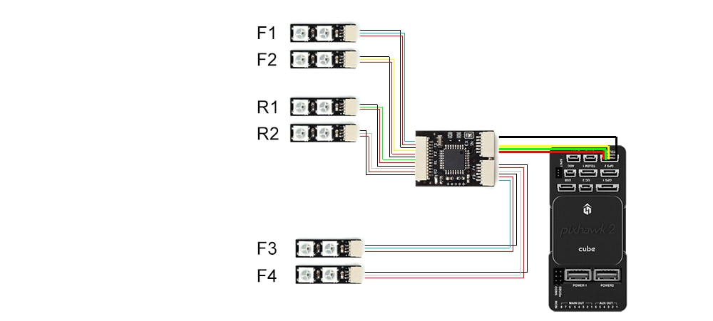 Pixhawk 2 Wiring Diagram Pixhawk Mavlink External Led Controller for Apm Pixhawk2 Ardupilot Pixhawk 2 Wiring Diagram Pixhawk Mavlink External Led Controller for Apm Pixhawk2 Ardupilot