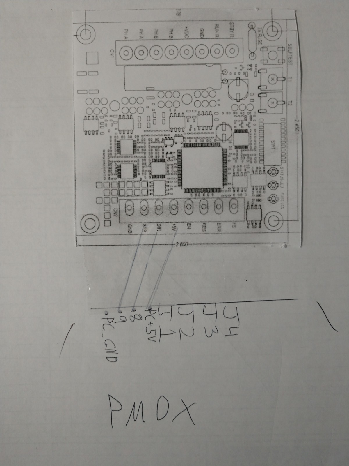 Pmdx 126 Wiring Diagram 126 Self Test button