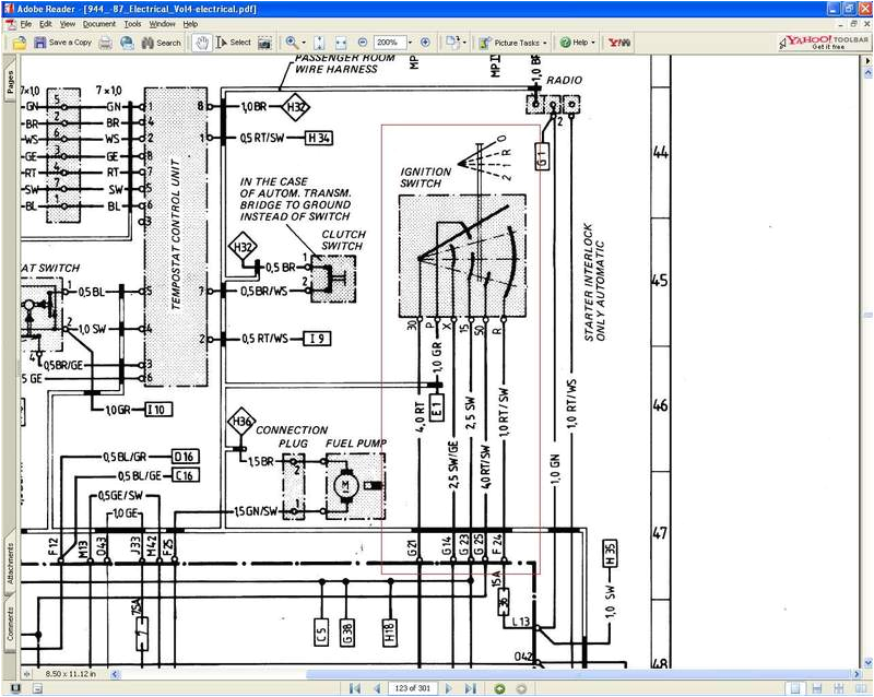 Porsche 944 Wiring Diagram Pdf 1986 Porsche 944 Ignition Wiring Diagram Wiring Diagram Rows Porsche 944 Wiring Diagram Pdf 1986 Porsche 944 Ignition Wiring Diagram Wiring Diagram Rows