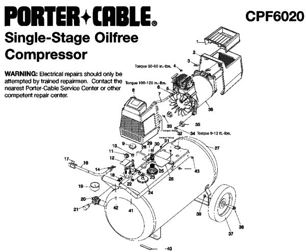 Porter Cable 60 Gallon Air Compressor Wiring Diagram Porter Cable Cpf6020 Compressors Parts Partswarehouse Com Porter Cable 60 Gallon Air Compressor Wiring Diagram Porter Cable Cpf6020 Compressors Parts Partswarehouse Com