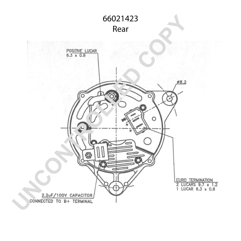 Prestolite Alternator Wiring Diagram Late Prestolite Style Alternator Wiring Wiring Diagram Host