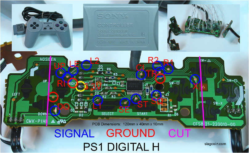 Ps2 Controller Wiring Diagram Joystick Controller Pcb and Wiring Ps2 Controller Wiring Diagram Joystick Controller Pcb and Wiring