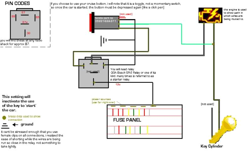 Push button Start Wiring Diagram Integra Key Switch Diagram Wiring Diagram Schema