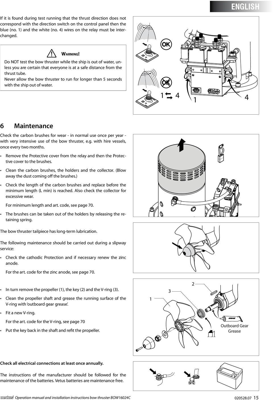 Ql Bow Thruster Wiring Diagram Bow16024c 160 Kgf A 250 Mm Pdf Ql Bow Thruster Wiring Diagram Bow16024c 160 Kgf A 250 Mm Pdf