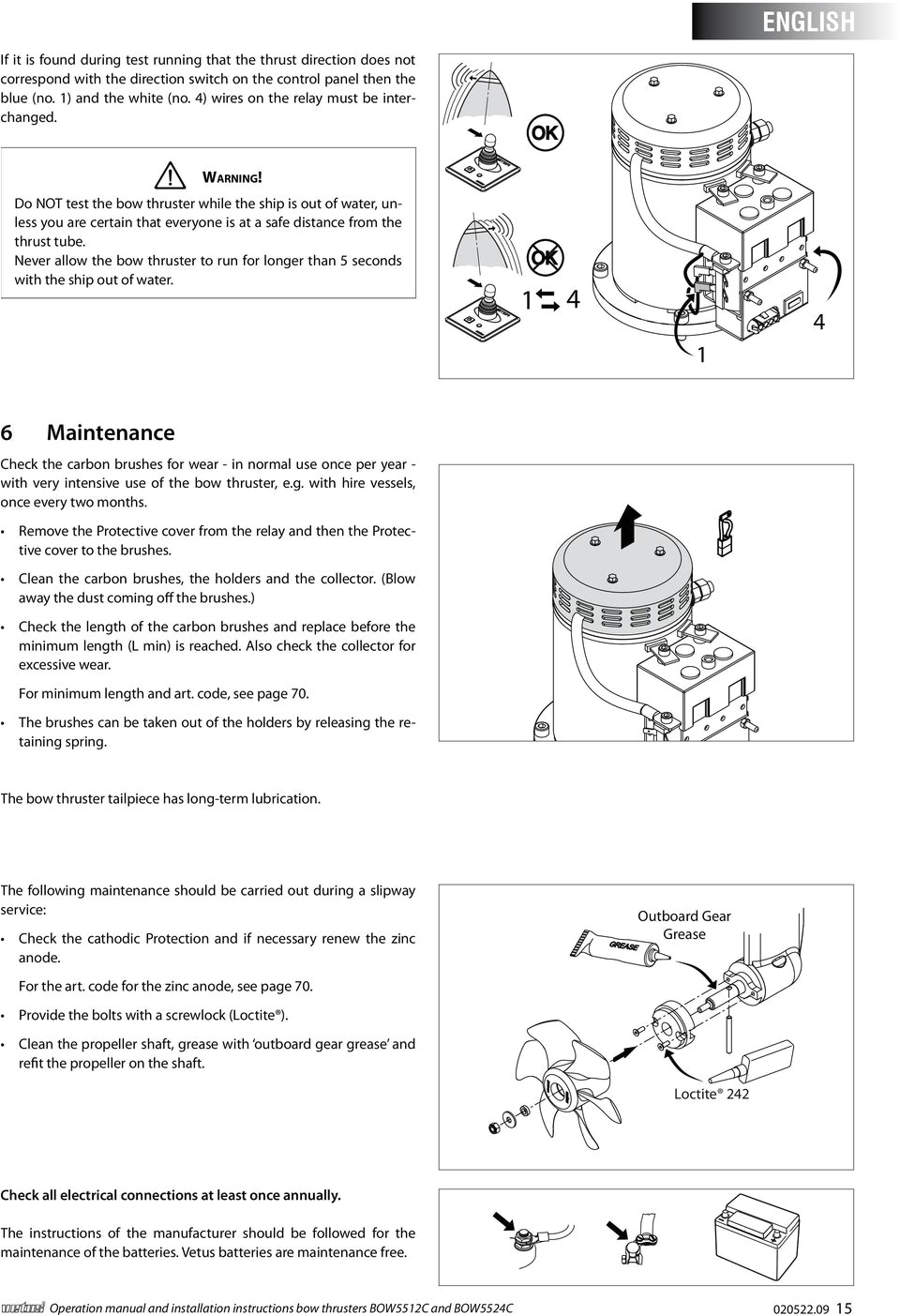 Ql Bow Thruster Wiring Diagram Bow5512c Bow5524c 55 Kgf A 150 Mm Pdf Ql Bow Thruster Wiring Diagram Bow5512c Bow5524c 55 Kgf A 150 Mm Pdf