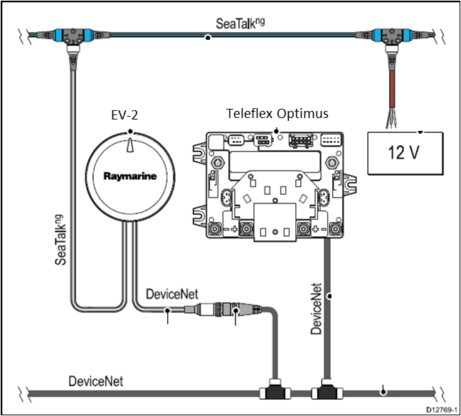 Raymarine Seatalk Wiring Diagram Ev Dbw Raymarine Raymarine Seatalk Wiring Diagram Ev Dbw Raymarine