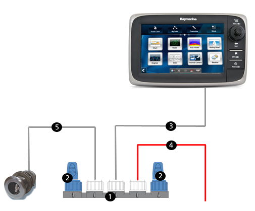 Raymarine Seatalk Wiring Diagram Seatalk Ng forbindelser Raymarine Seatalk Wiring Diagram Seatalk Ng forbindelser