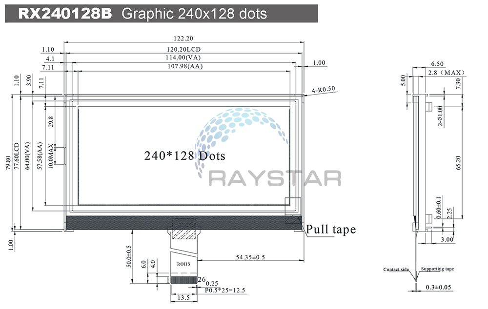 Raystar 120 Wiring Diagram Raystar Optronics Inc Raystar 120 Wiring Diagram Raystar Optronics Inc