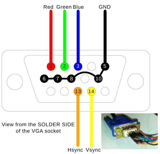 Rca to Vga Wiring Diagram Rca to Vga Schematic Wiring Diagram