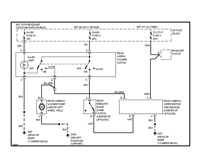Rear Wiper Motor Wiring Diagram Rear Wiper Wiring Diagrams Wiring Diagram Inside Rear Wiper Motor Wiring Diagram Rear Wiper Wiring Diagrams Wiring Diagram Inside