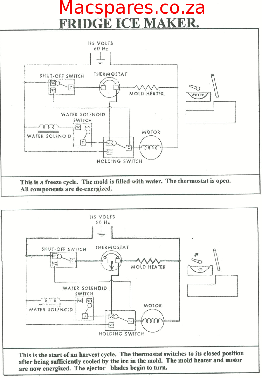 Refrigerator thermostat Wiring Diagram Ge thermostat Wiring Diagram Free Picture Sch Wiring Library