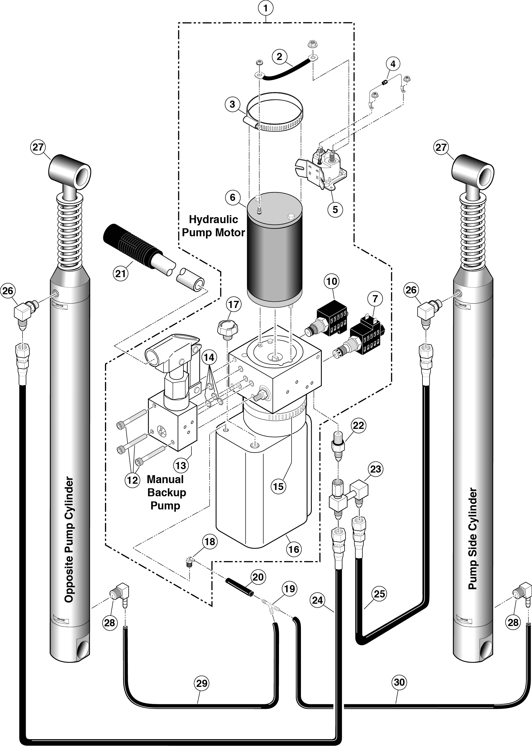 Ricon Lift Wiring Diagram Braunability Wheelchair Lift Parts Vista 1 Series 05 Vb Parts