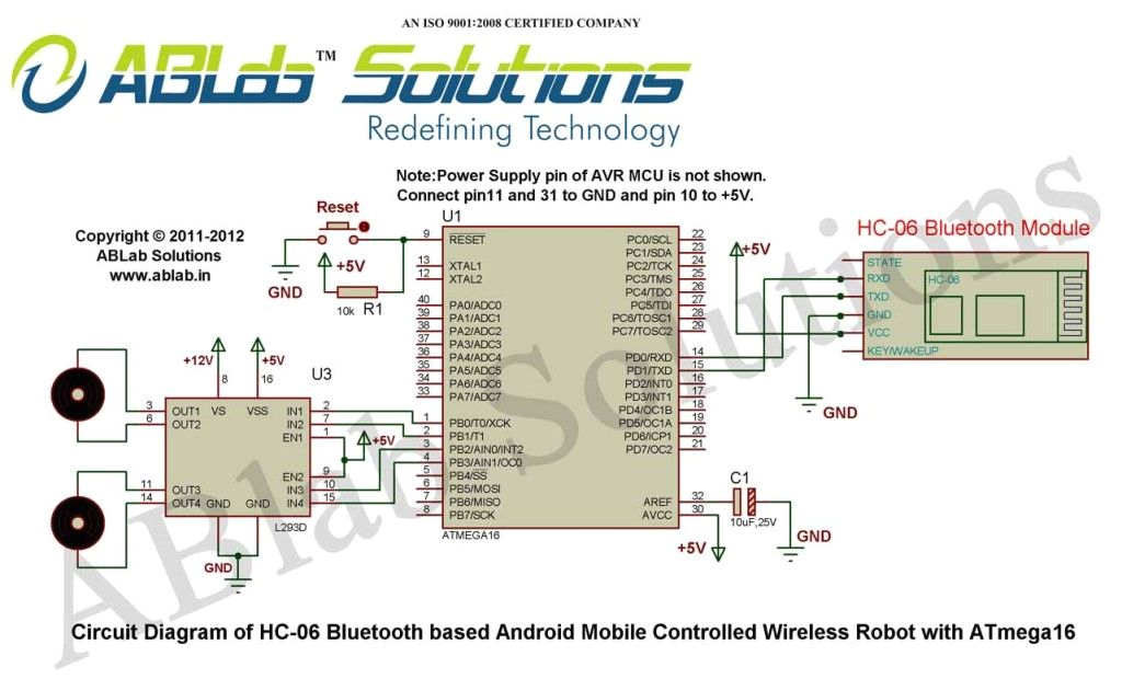 Robot Wiring Diagram Learn How to Design A Hc 06 Bluetooth Based android Mobile
