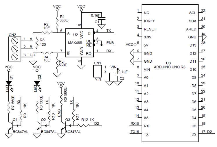 Rs 485 Wiring Diagram Rs485 Shield for Arduino Uno Schematic and Pcb Layout Circuit Rs 485 Wiring Diagram Rs485 Shield for Arduino Uno Schematic and Pcb Layout Circuit