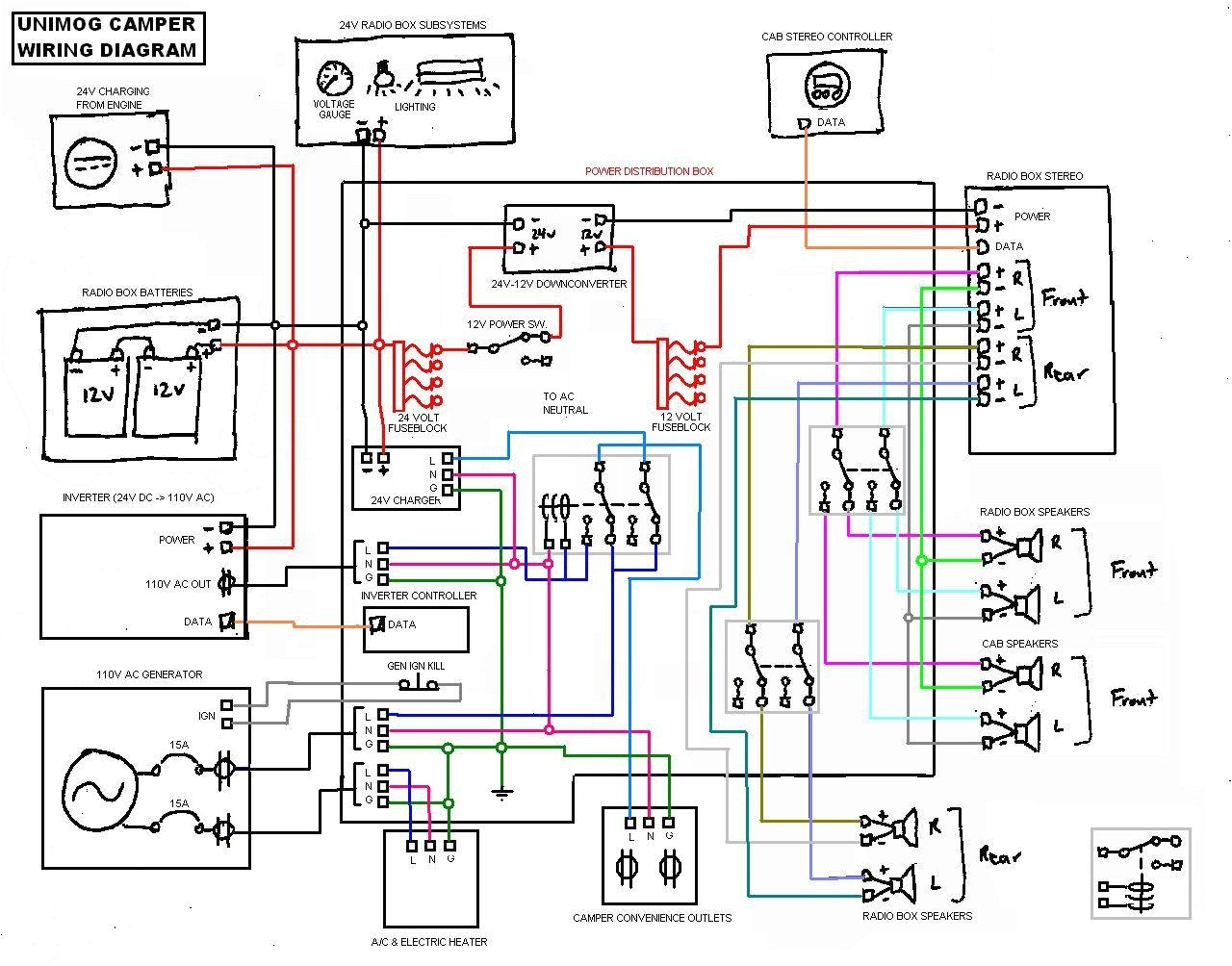 Rv Battery Wiring Diagram Wiring Diagram for Vintage Shasta C Er Wiring Diagram Go