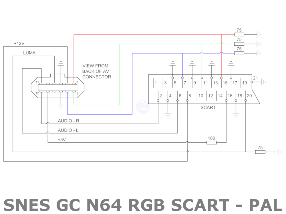 Scart Plug Wiring Diagram Av Wiring Diagrams Wiring Diagram Technic