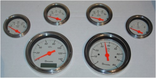 Shark Gauges Wiring Diagram Instrument Gauges