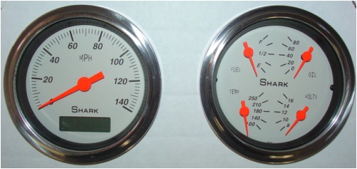 Shark Gauges Wiring Diagram Instrument Gauges