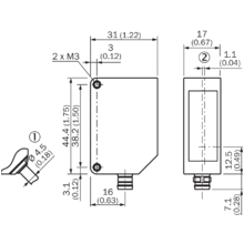 Sick Light Curtain Wiring Diagram Od1 B100h50i25 Distance Sensors Sick