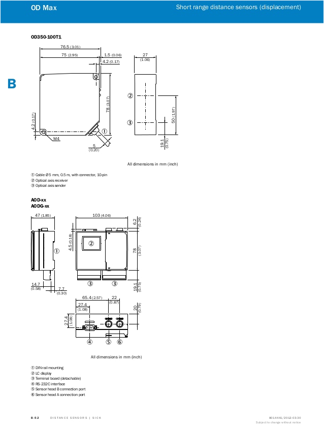 Sick Light Curtain Wiring Diagram Sick Distance Sensors