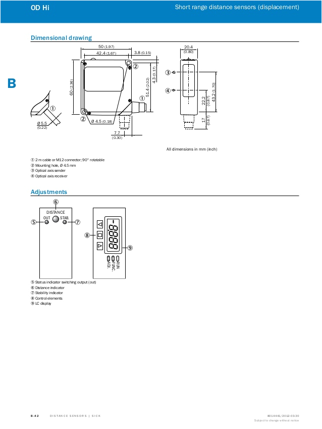 Sick Light Curtain Wiring Diagram Sick Distance Sensors