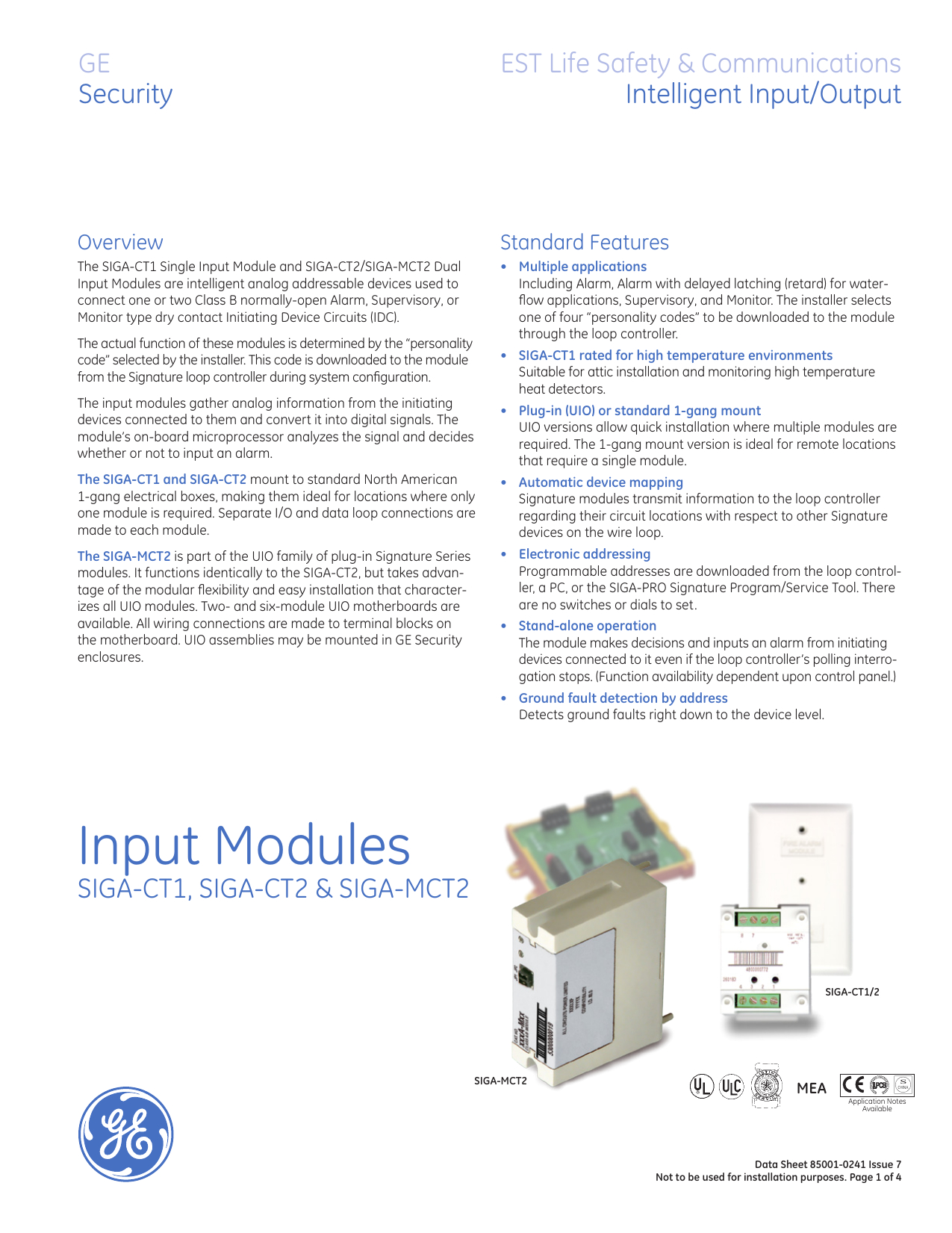 Siga Ct1 Wiring Diagram Siga Ct2 Datasheet Siga Ct1 Wiring Diagram Siga Ct2 Datasheet
