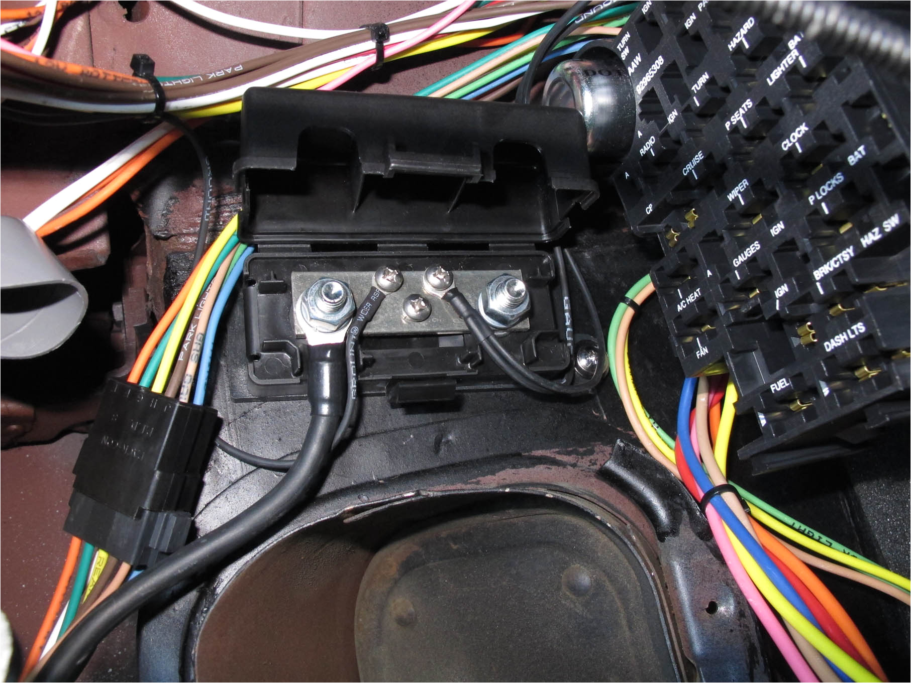 Simple Hot Rod Wiring Diagram Wiring Diagram Hot Rod Fuse Panel Wiring Hot Rod Fuse Block Wiring