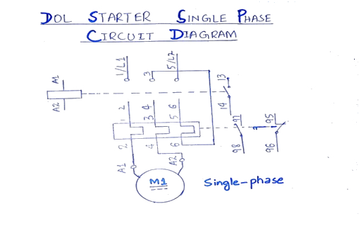 Single Phase Dol Starter Wiring Diagram What is Direct Online Starter Dol Working Principle Starter Single Phase Dol Starter Wiring Diagram What is Direct Online Starter Dol Working Principle Starter
