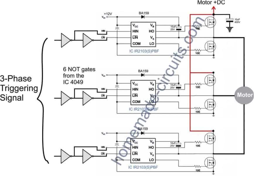 Single Phase to 3 Phase Converter Wiring Diagram Three Phase Bridge Type Inverter Circuit Diagram Basiccircuit Single Phase to 3 Phase Converter Wiring Diagram Three Phase Bridge Type Inverter Circuit Diagram Basiccircuit