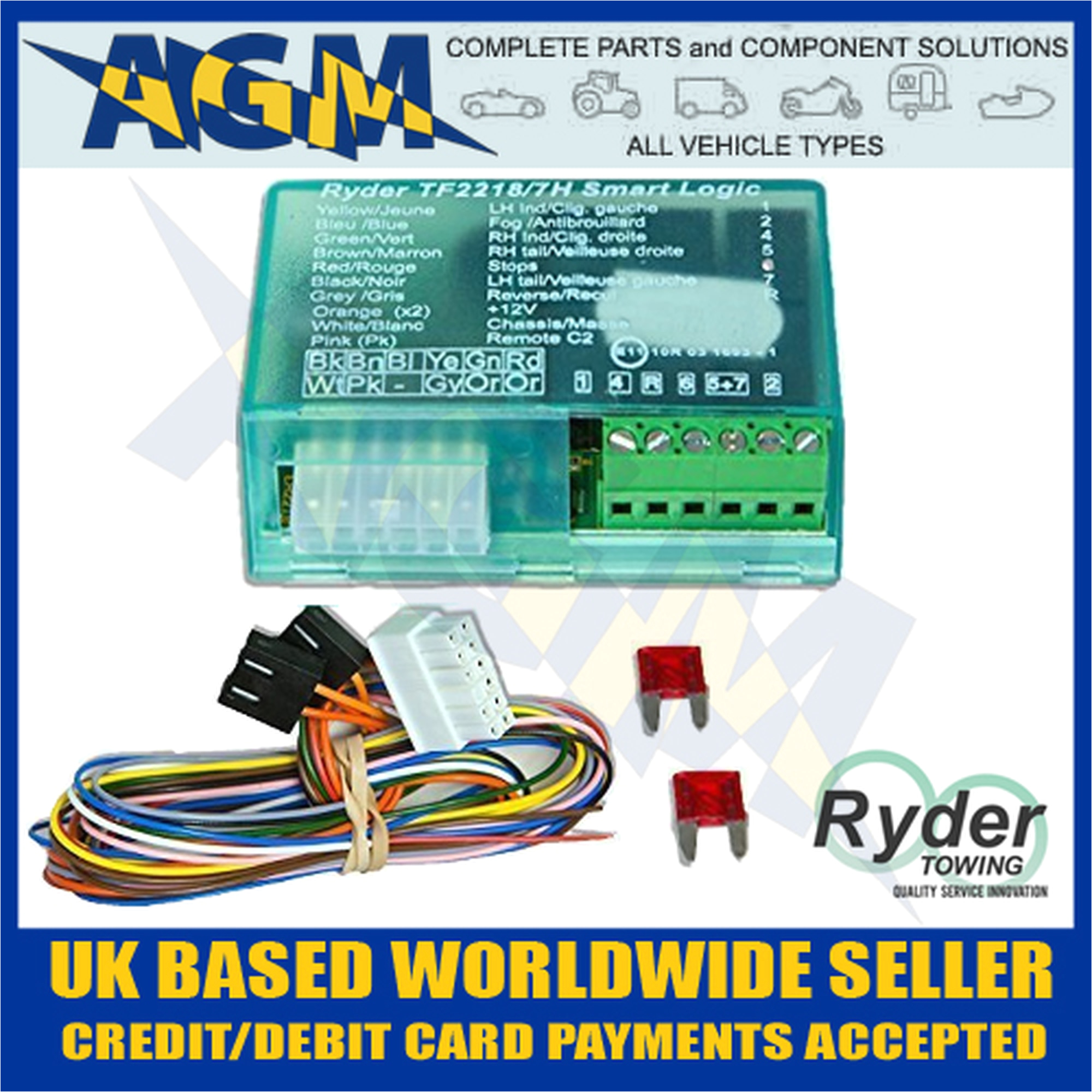 Smart Relay Wiring Diagram Ryder Smart Logic 7 Way bypass Relay Tf2218 7e for Can Bus Multi Smart Relay Wiring Diagram Ryder Smart Logic 7 Way bypass Relay Tf2218 7e for Can Bus Multi