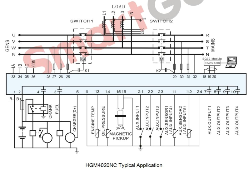 Smartgen Controller Wiring Diagram Smartgen Hgm4020nc Generator Controller 8 Languages Display Amf Smartgen Controller Wiring Diagram Smartgen Hgm4020nc Generator Controller 8 Languages Display Amf