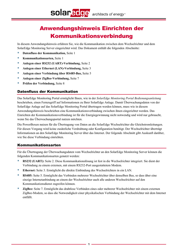 Solaredge Wiring Diagram Anwendungshinweis Einrichten Der Manualzz Com Solaredge Wiring Diagram Anwendungshinweis Einrichten Der Manualzz Com