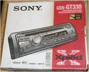Sony Cdx Gt330 Wiring Diagram sony Cdx Gt330 Cd Player Mp3 In Dash Receiver W Front Aux Input Sony Cdx Gt330 Wiring Diagram sony Cdx Gt330 Cd Player Mp3 In Dash Receiver W Front Aux Input